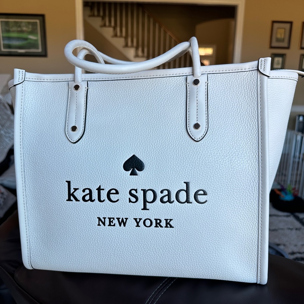 kate spade Cream Tote Bag